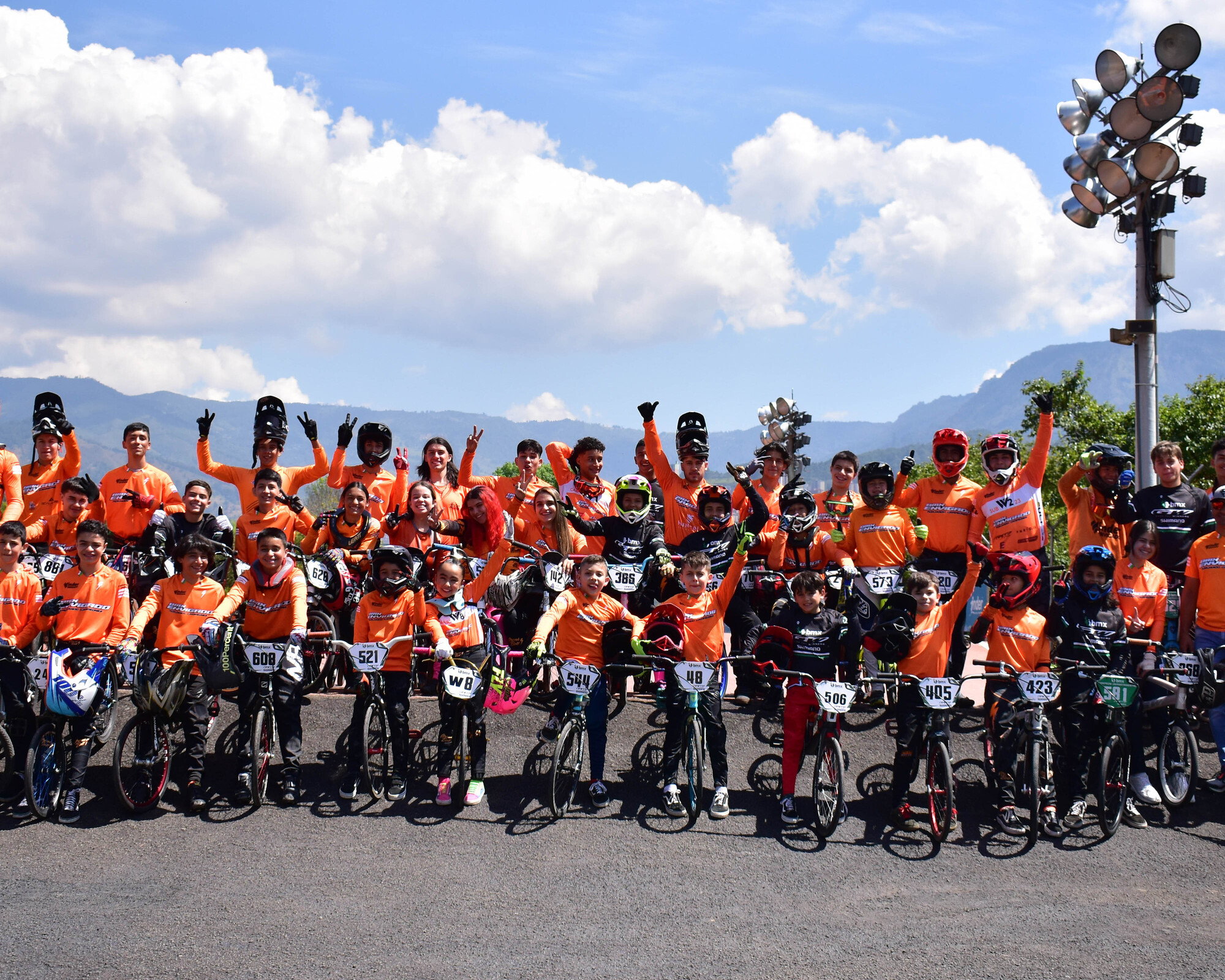 El Club BMX Envigado celebra 37 años formando campeones y seres humanos