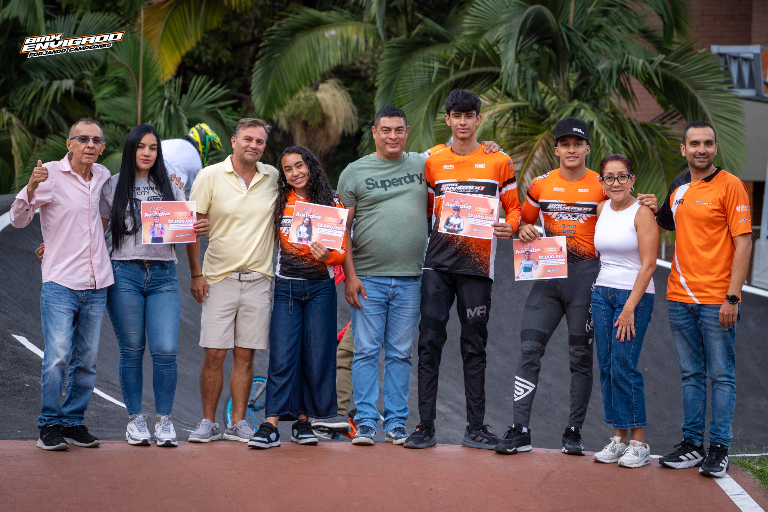 Nicole, Antonella, Marulo y Arteaga: Listos para el Mundial de BMX